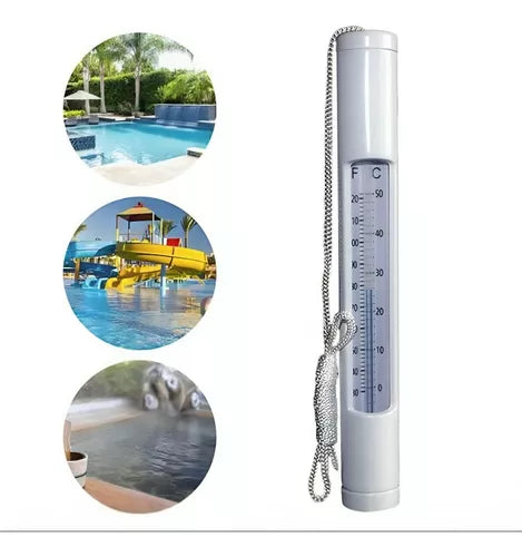 Termómetro Piscina Redondo Con Cuerda Premium Hidromar