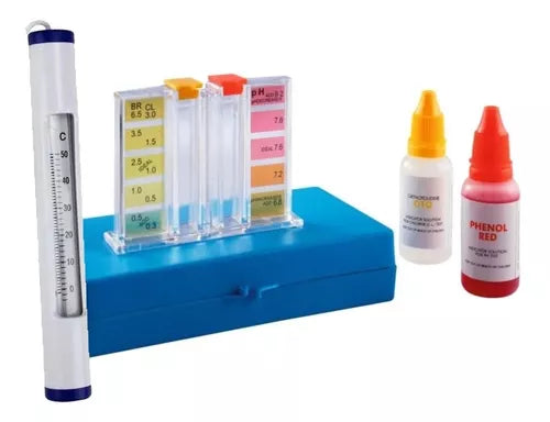 Termometro Y Medidor De Ph Y Ci Kit Piscina
