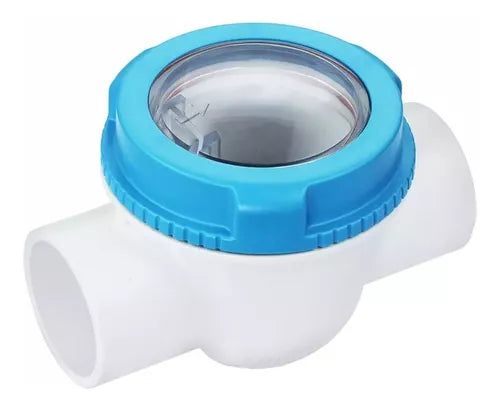 Valvula Con Visor Para Piscina 2 Pulgadas