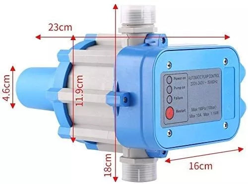 Press Control Automático Electrónico Presión 1,5m Cable