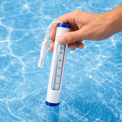 Termómetro Piscina Redondo con Cuerda Premium