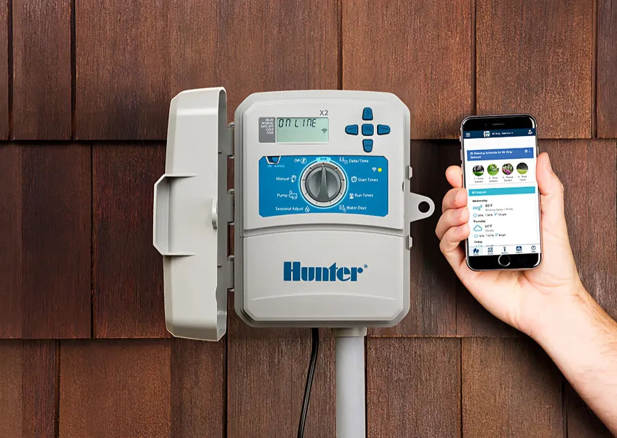 Programador de Riego Hunter 8 Zonas X2 con WiFi