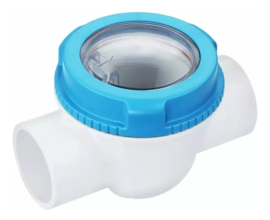 Válvula con Visor para Piscina 2 Pulgadas