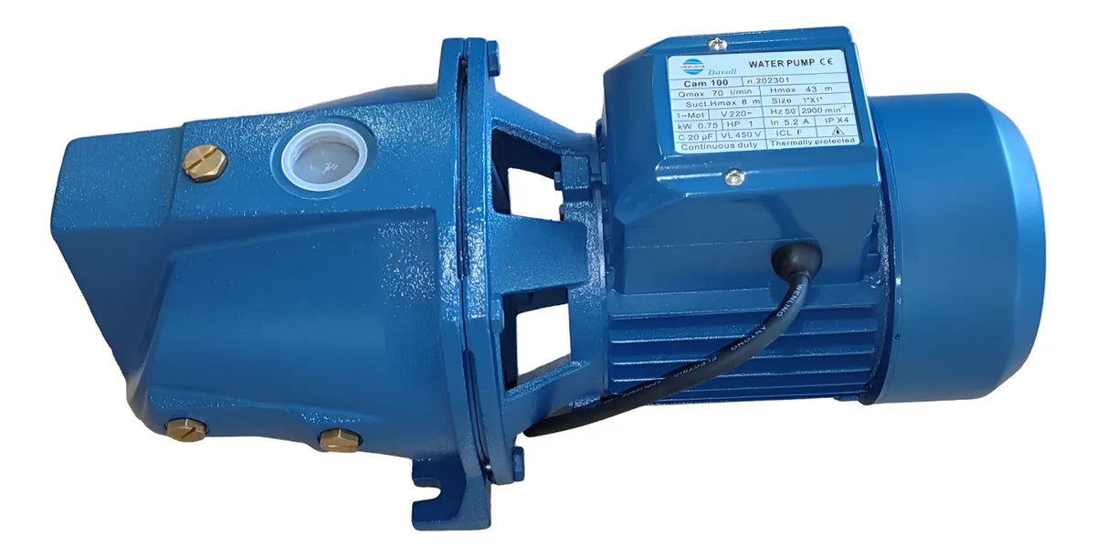 Bomba centrifuga autocebante 1hp  - Davoli CAM 100