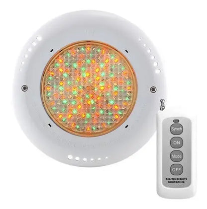 Luz Led Plana Colores Rgb con Control Remoto 18 W 12 V