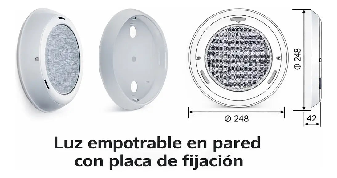 Lámpara Luz Piscina Color Rgb 6 W Bajo Consumo