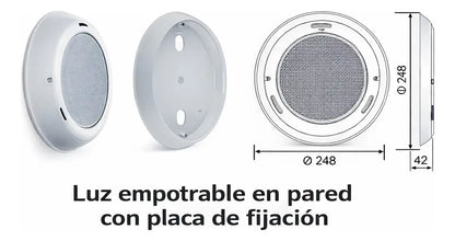 Lámpara Luz Piscina Color Rgb 6 W Bajo Consumo