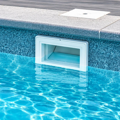 Skimmer de Pared Piscina Hormigón con Tapa