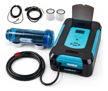 Clorador Salino Automático Control Bomba y Luz Hasta 175M3